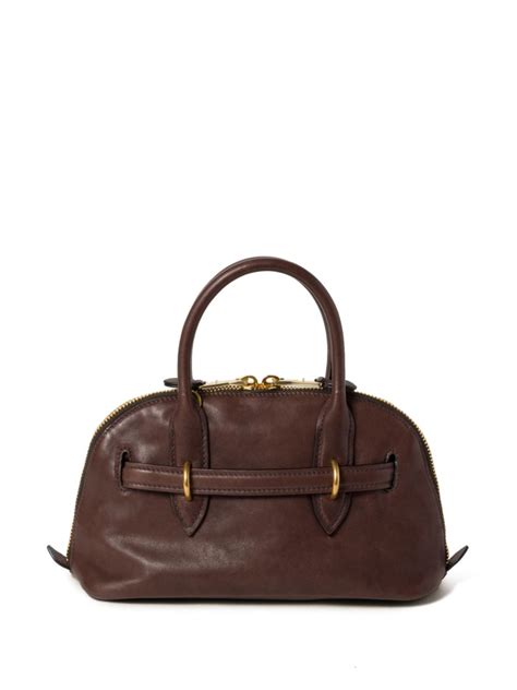 Miu Miu Aventure Leather Tote Bag 